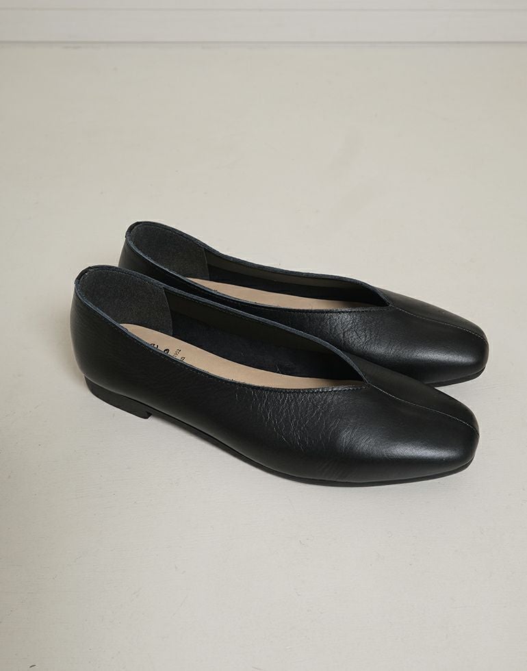 Recipe レシピ Vカットスクエアパンプス RP-267 牛革 23.5cm 24cm 24.5