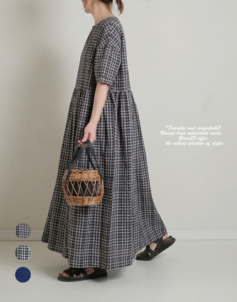 ista-ire イスタイーレ ダリア刺繍ワンピース 6850 | 【公式】Glam33