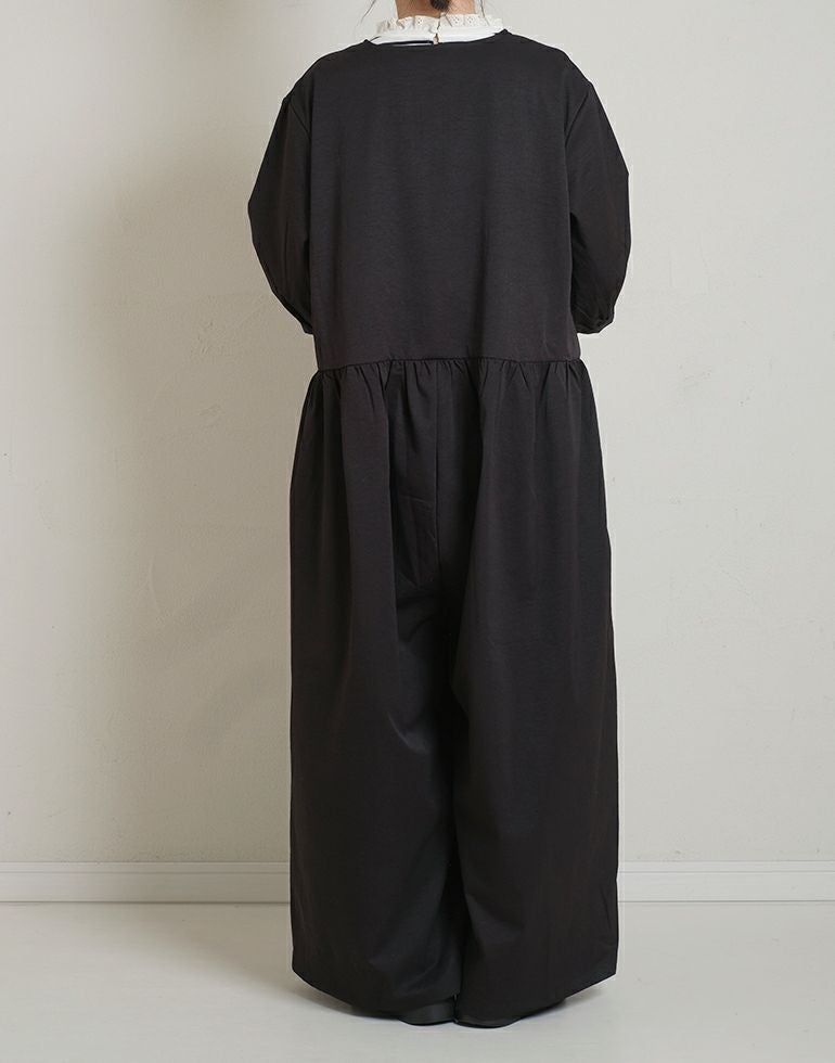 ツイルワッシャー5分袖オールインワン 5049 | 【公式】Glam33