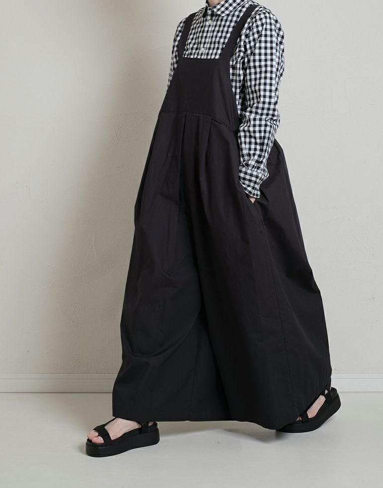 blue willow ブルーウィロー コットンサロペットパンツ 01EFP14416