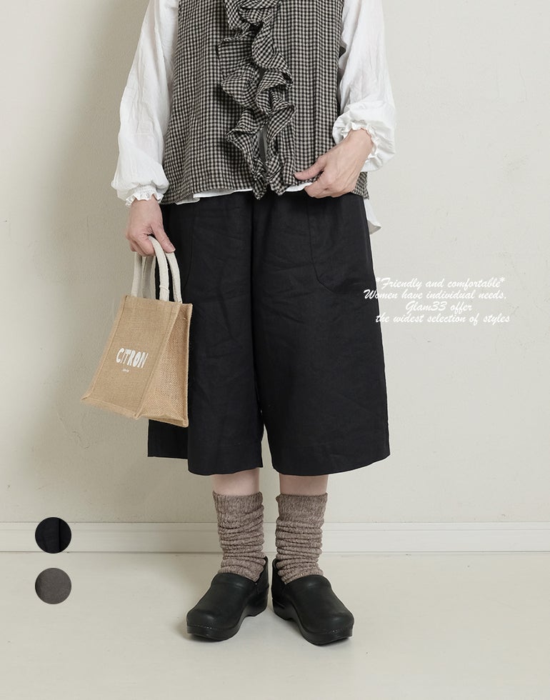 リネン服 リネンファッション リネンワンピース リネンパンツ